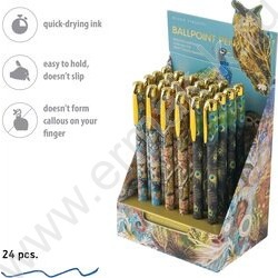 Ручка шар HappyWrite.Fauna синяя 0,38мм /корпус SOFT TOUCH NEW | Фото 4