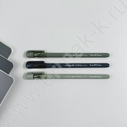 Ручка шар FirstWrite. Verde синяя 0,5мм /корпус SOFT TOUCH ассорти NEW | Фото 7