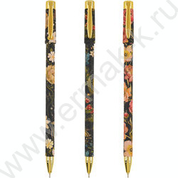 Ручка шар FLORA.BLACK NIGHT 0,38мм /корпус SOFT TOUCH NEW | Фото 1