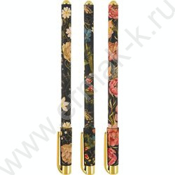 Ручка шар FLORA.BLACK NIGHT 0,38мм /корпус SOFT TOUCH NEW | Фото 2