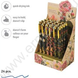 Ручка шар FLORA.BLACK NIGHT 0,38мм /корпус SOFT TOUCH NEW | Фото 4