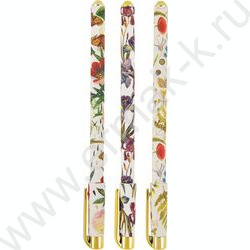 Ручка шар Flora.Bloom flowers 0,38мм /корпус SOFT TOUCH NEW | Фото 2