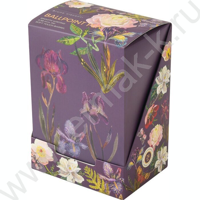 Ручка шар Flora.Bloom flowers 0,38мм /корпус SOFT TOUCH NEW | Фото 5