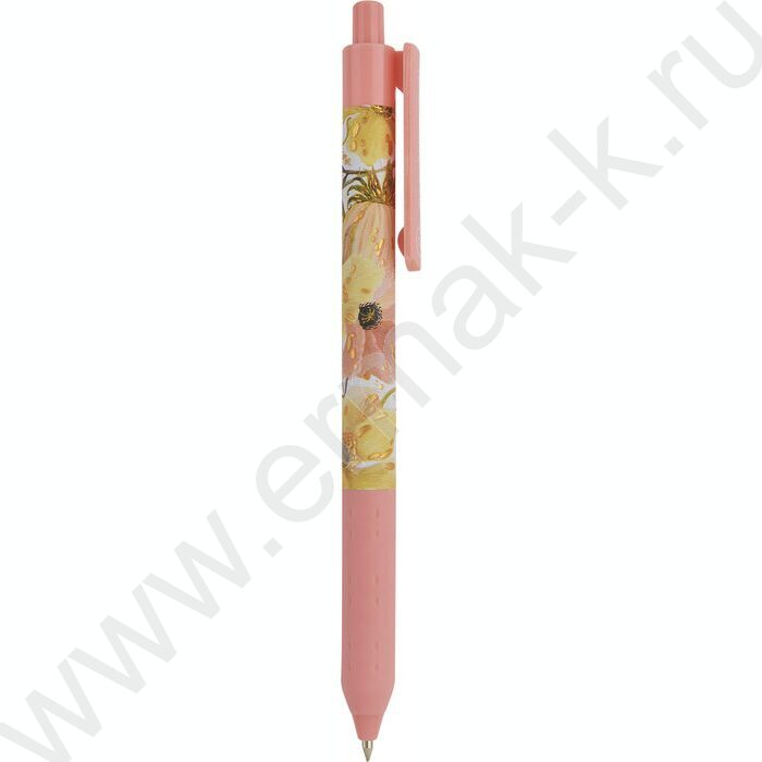 Ручка шар авт Flora.Bloom flowers 0,5мм /корпус SOFT TOUCH NEW | Фото 8