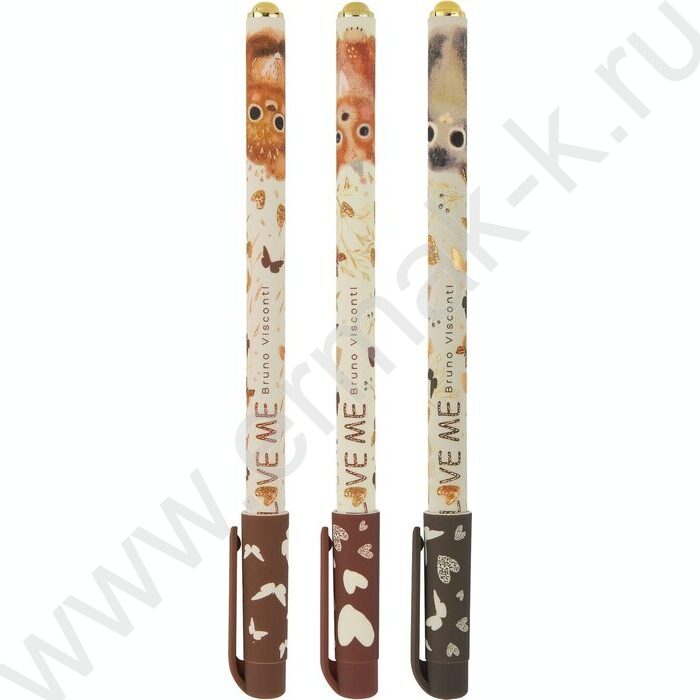 Ручка шар LOVE ME.FRIENDS 0,38мм /корпус SOFT TOUCH NEW | Фото 2