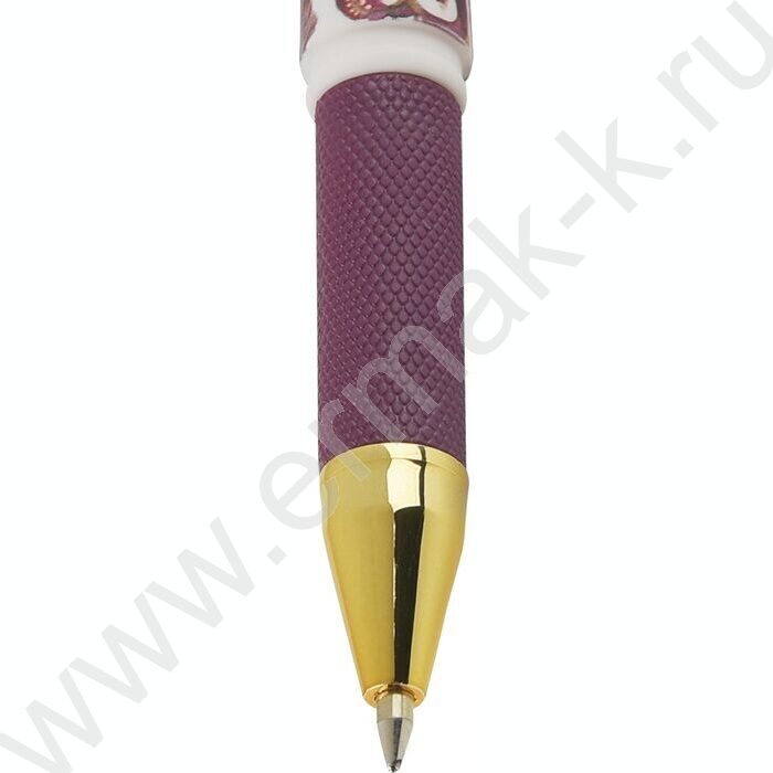 Ручка шар Mimiwrite.Flora.Bloom flowers синяя 0,5мм /корпус SOFT TOUCH NEW | Фото 3