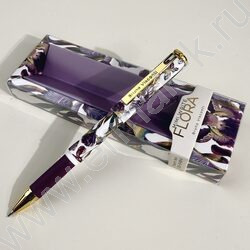 Ручка шар Mimiwrite.Flora.Bloom flowers синяя 0,5мм /корпус SOFT TOUCH NEW | Фото 9