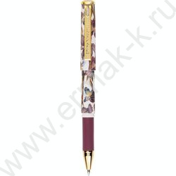 Ручка шар Mimiwrite.Flora.Ирисы синий 0,7мм /корпус SOFT TOUCH NEW | Фото 1