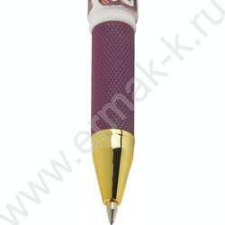 Ручка шар Mimiwrite.Flora.Ирисы синий 0,7мм /корпус SOFT TOUCH NEW | Фото 3