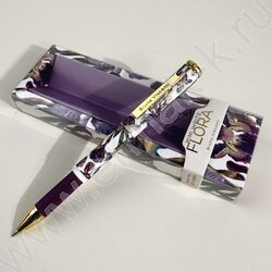 Ручка шар Mimiwrite.Flora.Ирисы синий 0,7мм /корпус SOFT TOUCH NEW | Фото 8