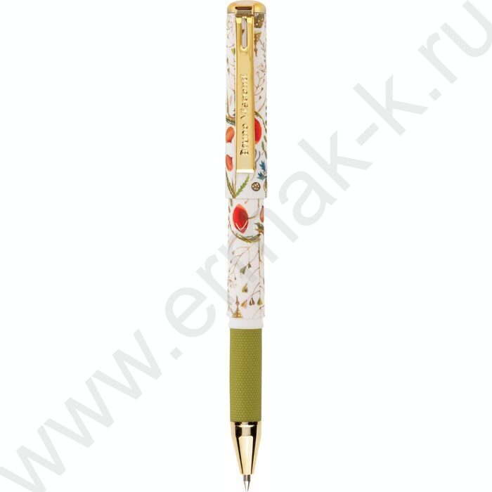 Ручка шар Mimiwrite.Flora.Луговые травы синий 0,7мм /корпус SOFT TOUCH NEW | Фото 1