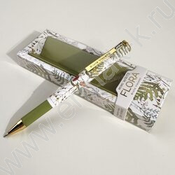 Ручка шар Mimiwrite.Flora.Луговые травы синий 0,7мм /корпус SOFT TOUCH NEW | Фото 8