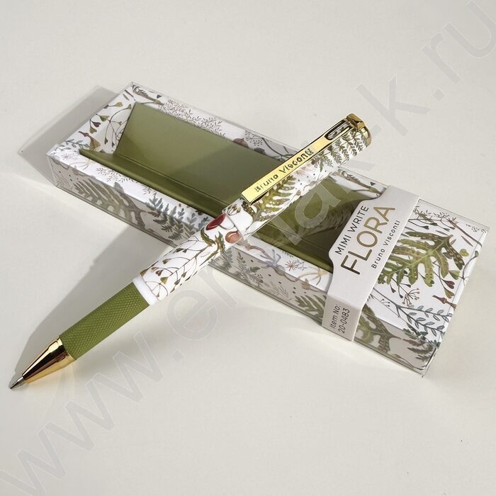 Ручка шар Mimiwrite.Flora.Луговые травы синий 0,7мм /корпус SOFT TOUCH NEW | Фото 8