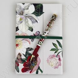 Ручка шар Mimiwrite.Flora.Пионы синий 0,7мм /корпус SOFT TOUCH NEW | Фото 9