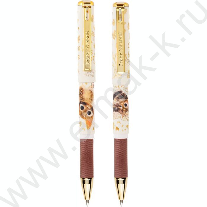 Ручка шар Mimiwrite.Love me.Милый котик синяя 0,5мм /корпус SOFT TOUCH NEW | Фото 1