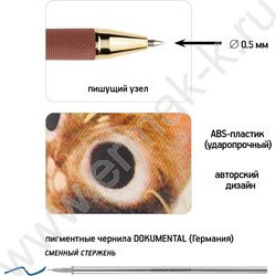 Ручка шар Mimiwrite.Love me.Милый котик синяя 0,5мм /корпус SOFT TOUCH NEW | Фото 5