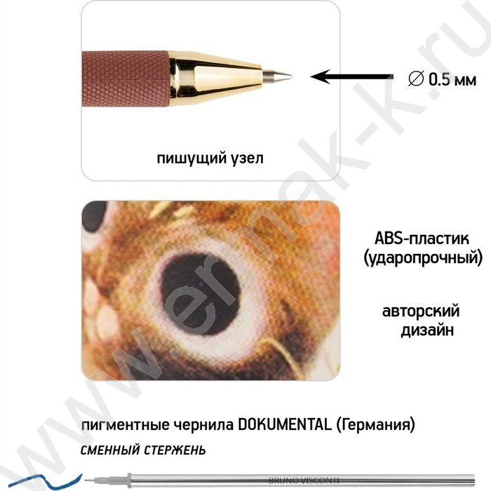 Ручка шар Mimiwrite.Love me.Милый котик синяя 0,5мм /корпус SOFT TOUCH NEW | Фото 5