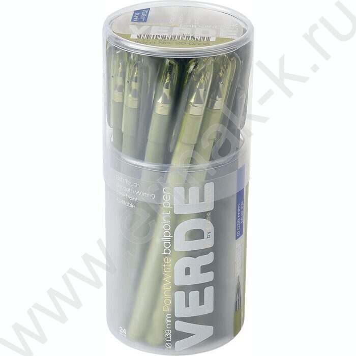 Ручка шар PointClick.Verde синяя 0,38мм NEW | Фото 5