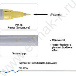 Ручка шар PointWrite.Morandi diamond синяя 0,38мм NEW | Фото 6