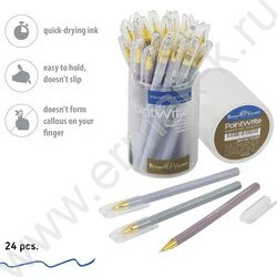 Ручка шар PointWrite.Morandi diamond синяя 0,38мм NEW | Фото 7