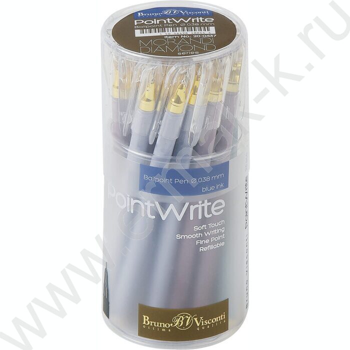 Ручка шар PointWrite.Morandi diamond синяя 0,38мм NEW | Фото 8