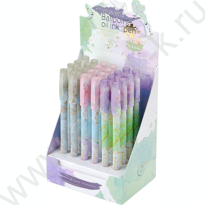 Ручка шар на масл.основе 0,4мм синяя Primavera /корпус SOFT TOUCH NEW | Фото 8