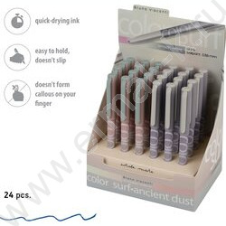 Ручка шар на масл.основе 0.38мм синяя PrimeWrite. Color Surf /корпус SOFT TOUCH NEW | Фото 4