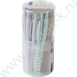 Ручка шар авт SlimClick.Morandi синяя 0,5мм ассорти NEW | Фото 5