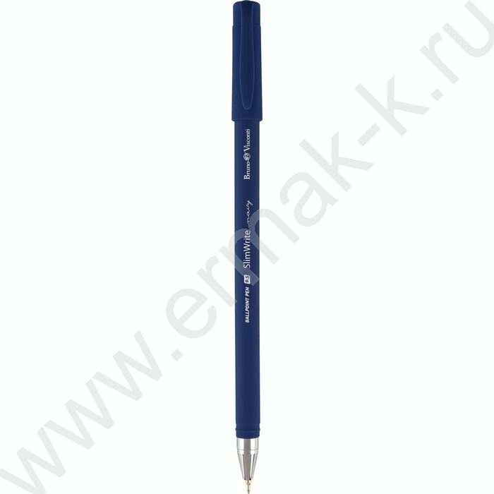 Ручка шар SlimWrite.Navy синяя 0,5мм /корпус SOFT TOUCH NEW | Фото 1
