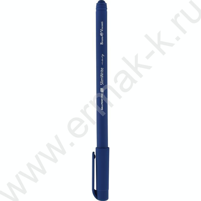 Ручка шар SlimWrite.Navy синяя 0,5мм /корпус SOFT TOUCH NEW | Фото 2