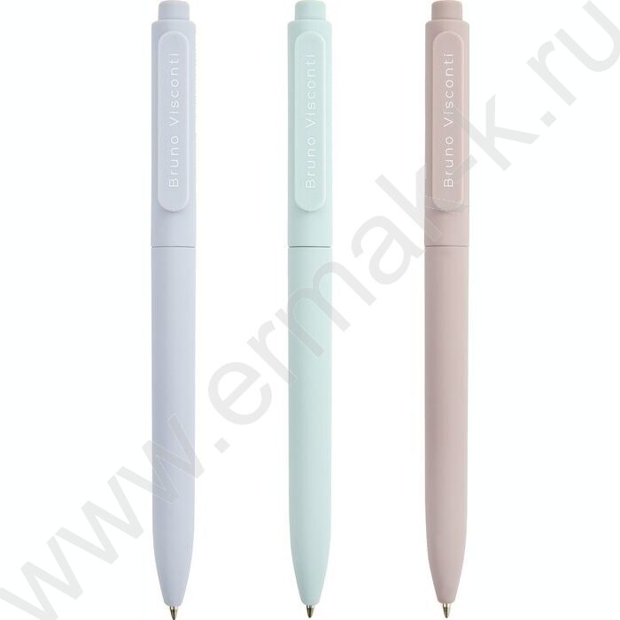 Ручка шар авт SoftClick.Morandi синяя 0,7мм NEW | Фото 2