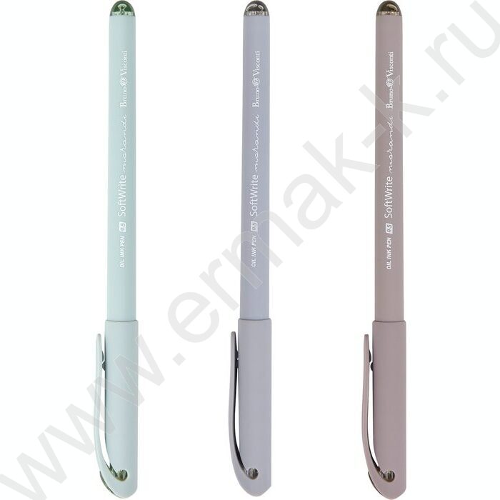 Ручка шар на масл.основе 0,5мм синяя SoftWrite.Morandi /корпус SOFT TOUCH NEW | Фото 2