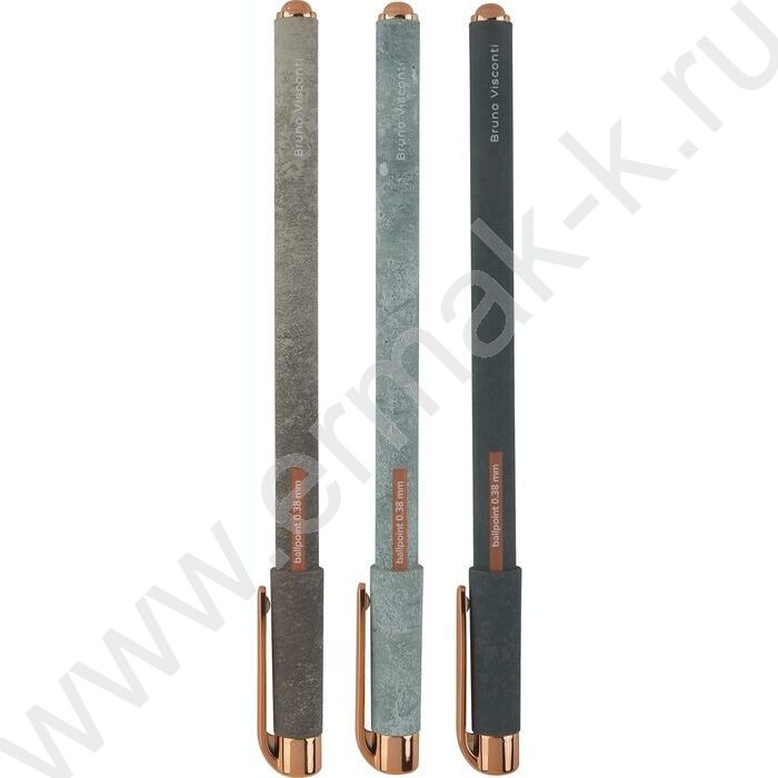 Ручка шар Stone 0,38мм /корпус SOFT TOUCH NEW | Фото 2