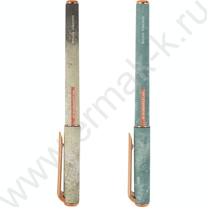 Ручка шар на масл.основе 0,5мм синяя Stone /корпус SOFT TOUCH NEW | Фото 2