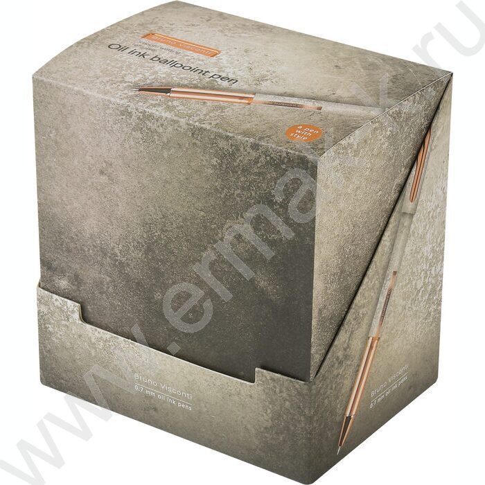 Ручка шар на масл.основе 0,5мм синяя Stone /корпус SOFT TOUCH NEW | Фото 5