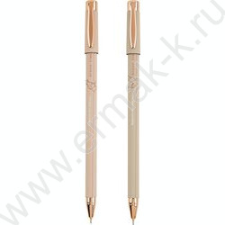 Ручка шар Total Beige синяя 0,38мм /корпус SOFT TOUCH ассорти NEW | Фото 1