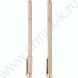 Ручка шар Total Beige синяя 0,38мм /корпус SOFT TOUCH ассорти NEW | Фото 2