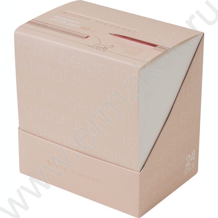 Ручка шар на масл.основе 0,5мм синяя Total Beige /корпус SOFT TOUCH NEW | Фото 5