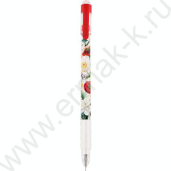 Ручка гелевая со стираемыми чернилами синяя 0,4мм DeleteSoftGrip.FLORA. BLOOM FLOWERS NEW | Фото 1