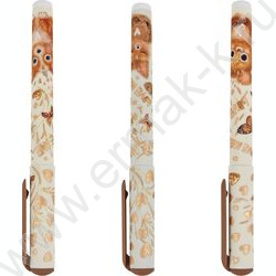 Ручка шар DreamWrite. LOVE ME.FRIENDS синяя 0,7мм /корпус SOFT TOUCH,туба NEW | Фото 2