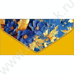 Конверт д/денег  83*167мм  "Цветы" NEW | Фото 1