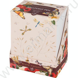 Ручка шар авт FAUNA.Бабочки /пл. SOFT TOUCH корп./  цвет чернил синий 0,38мм NEW | Фото 8