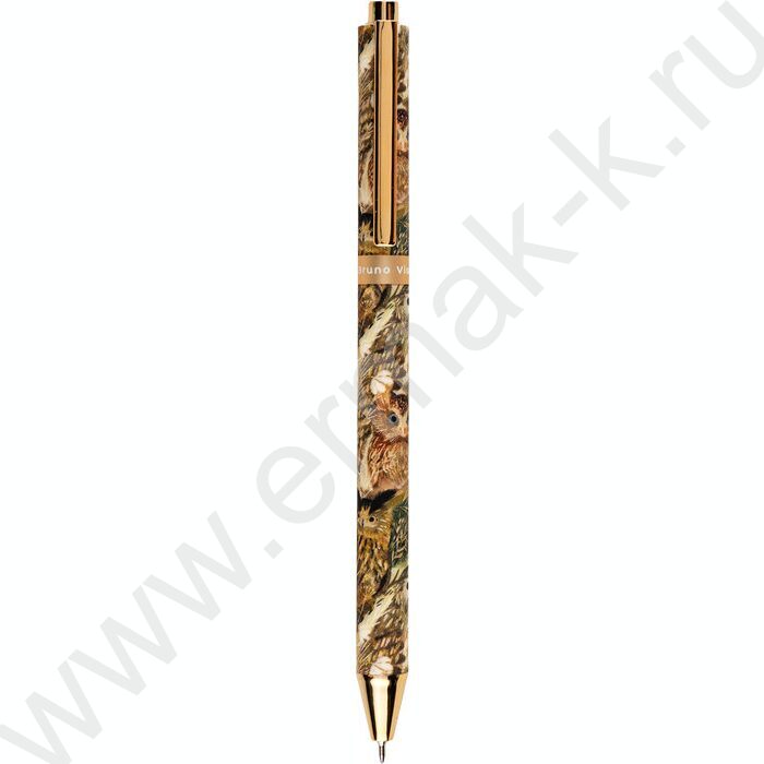 Ручка шар авт FAUNA /пл. SOFT TOUCH корп./  цвет чернил синий 0,38мм NEW | Фото 4