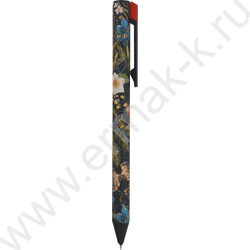 Ручка гелевая черная 0,38мм "FLORA.BLACK NIGHT" /корпус SOFT TOUCH NEW | Фото 3