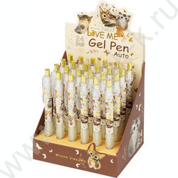 Ручка гелевая синяя 0,5мм "LOVE ME" /корпус SOFT TOUCH NEW | Фото 5