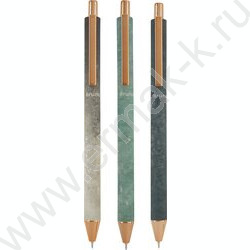 Ручка шар авт Stone синяя 0,38мм /корпус SOFT TOUCH NEW | Фото 2