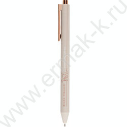 Ручка шар авт TOTALBEIGE синяя 0,38мм /корпус SOFT TOUCH NEW | Фото 1