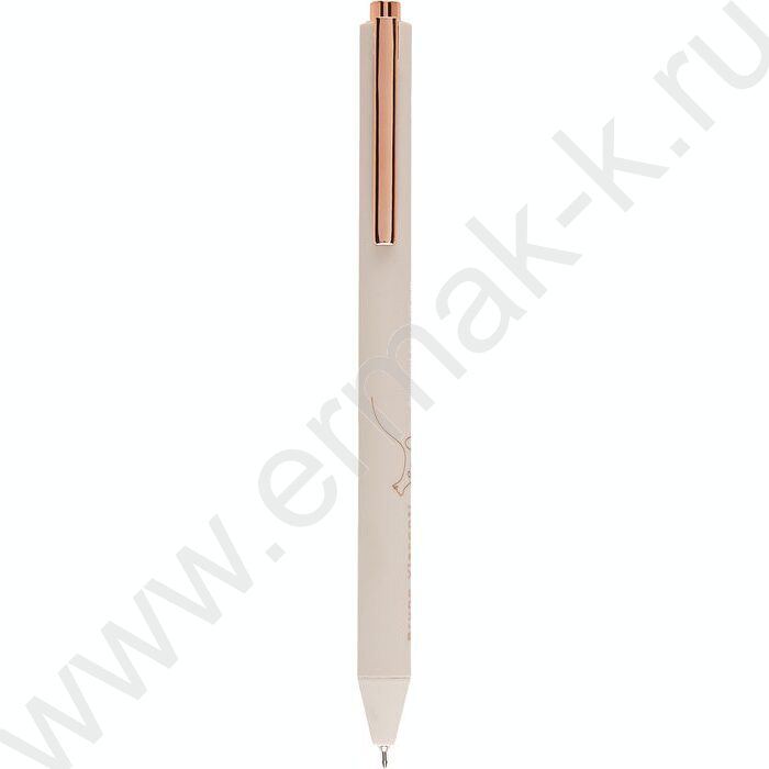 Ручка шар авт TOTALBEIGE синяя 0,38мм /корпус SOFT TOUCH NEW | Фото 2