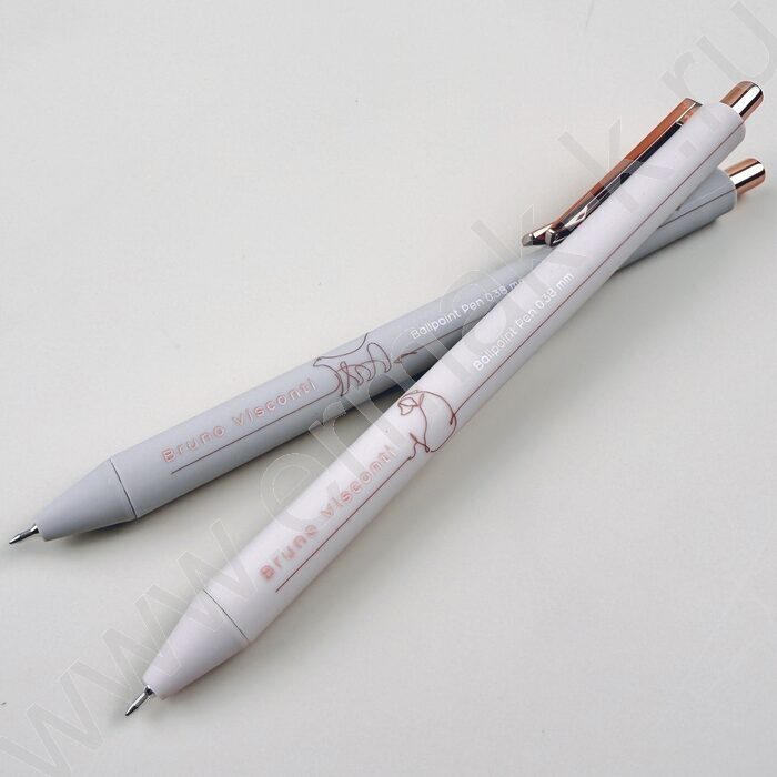 Ручка шар авт TOTALBEIGE синяя 0,38мм /корпус SOFT TOUCH NEW | Фото 8