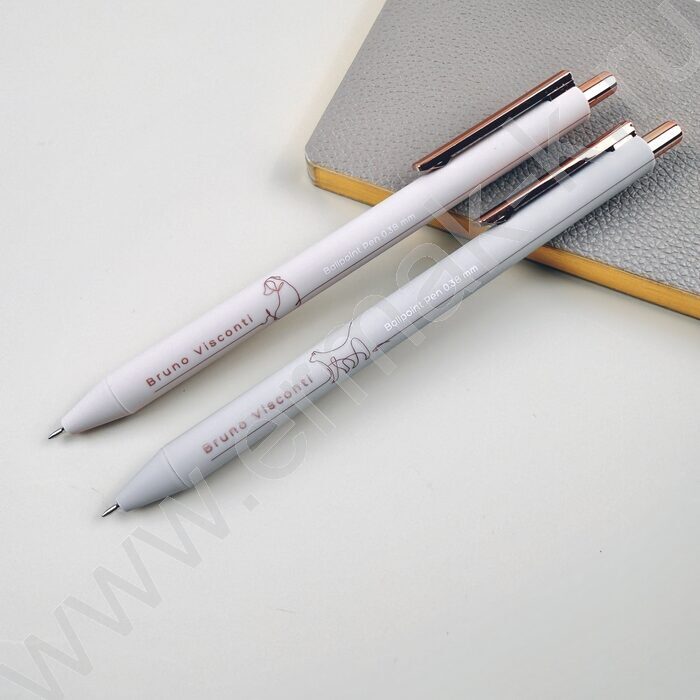 Ручка шар авт TOTALBEIGE синяя 0,38мм /корпус SOFT TOUCH NEW | Фото 9